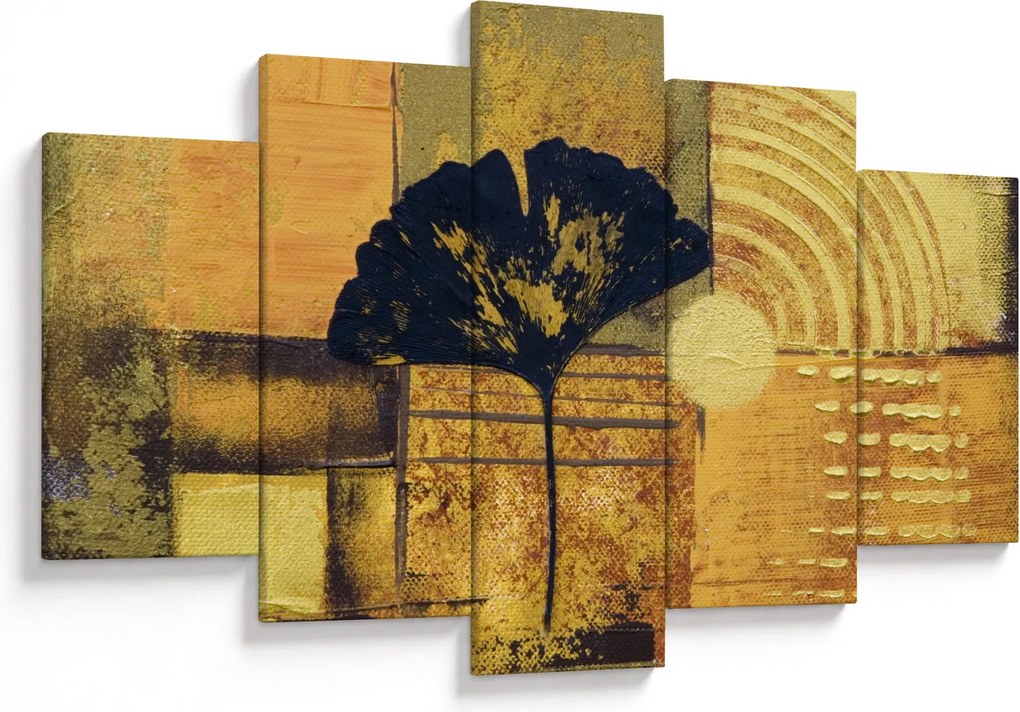 Obraz - List ginkgo (150x105 cm)