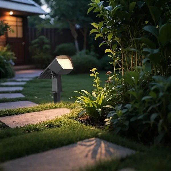 LED solárne svietidlo 2v1 LED/1,3W/3,7V 3000/4000/6400K IP65 1200 mAh