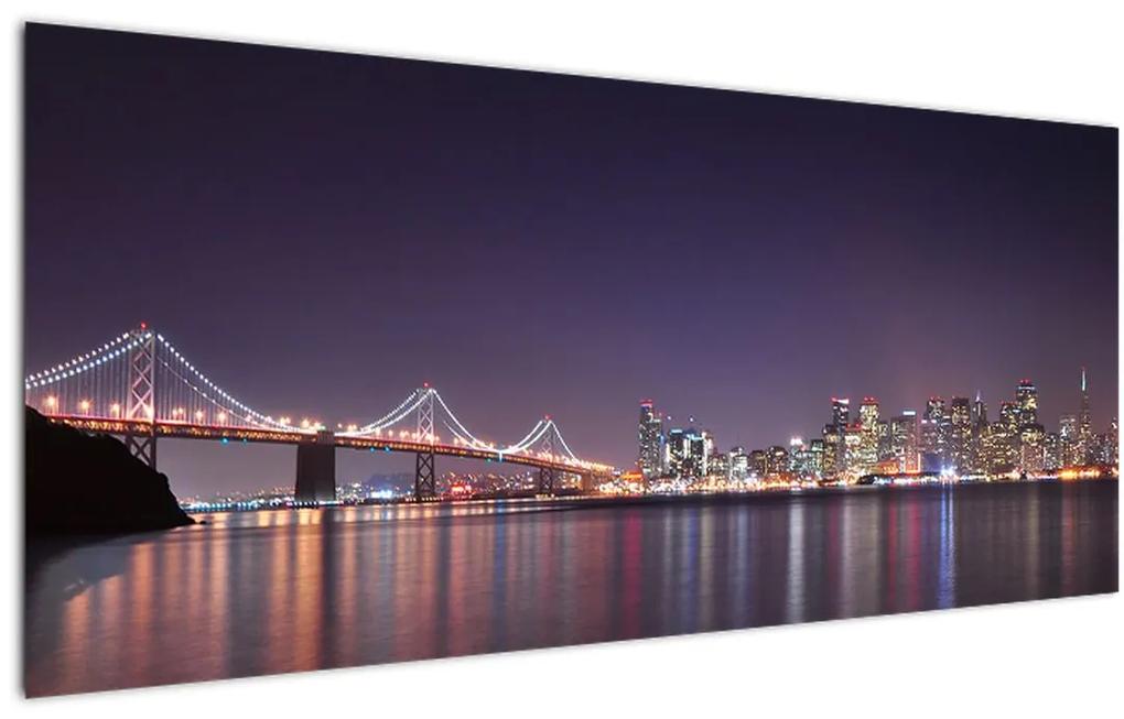 Obraz pohľadu na San Francisco, California (120x50 cm)