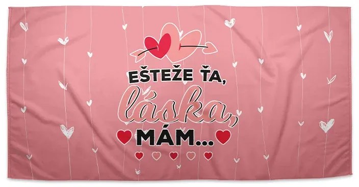 Sablio Uterák Ešte že ťa láska mám - 50x100 cm