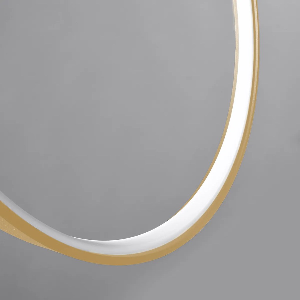 Závesné LED svietidlo Rio 55, 1x LED 30w, 3000k, g