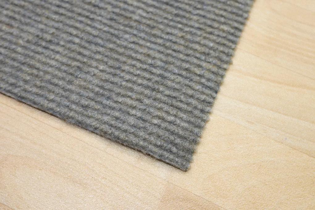 Vopi koberce Kusový koberec Quick step béžový štvorec - 120x120 cm