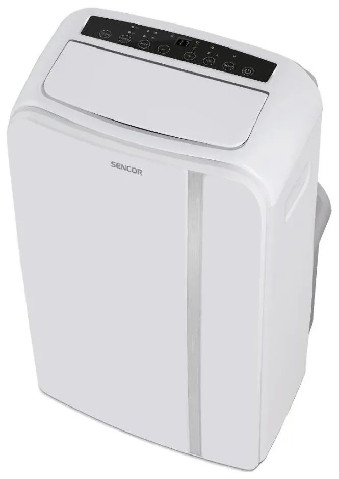 Sencor - Inteligentná mobilná klimatizácia 3v1 1450W/230V 12000 BTU Wi-Fi biela + DO