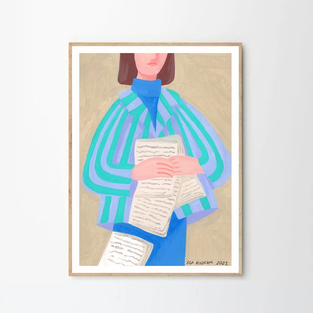 Moikka Plagát Love Letters by Iga Kosicka 50x70 cm