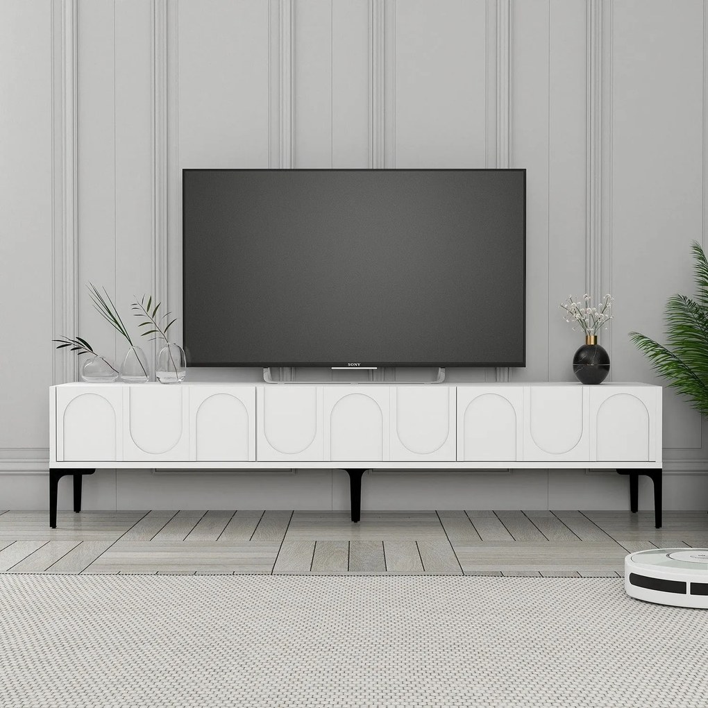 TV szekrény Lyon 42 - White, Black