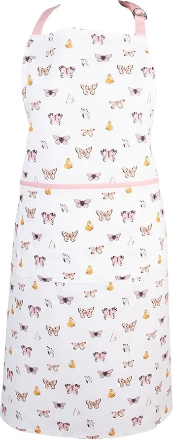 Bavlnená zástera s motýlikmi Butterfly Paradise - 70*85 cm