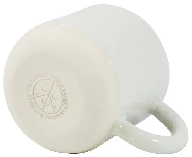 Studio Arhoj Porcelánový hrnček s uškom Sea Foam 300 ml