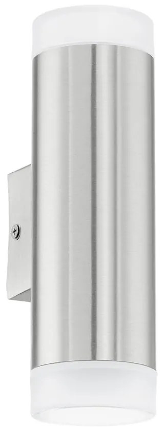 Eglo 92736 - Vonkajšie nástenné svietidlo RIGA-LED GU10/2,5W/230V