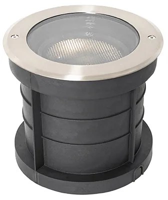 Vonkajšie zemné bodové svetlo oceľ AR111 nastaviteľné IP65 - Delux Honey