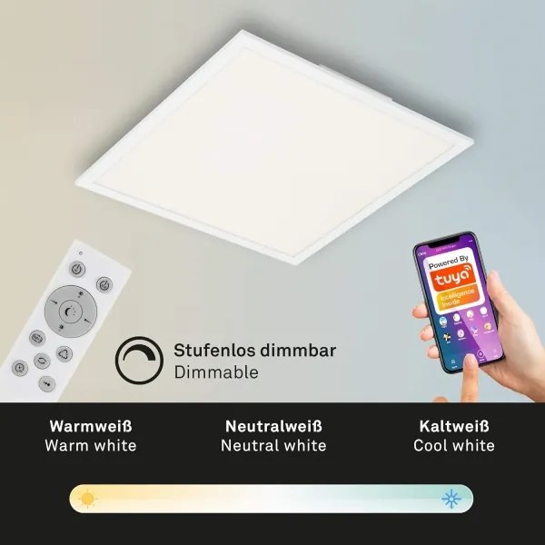 Briloner 7087-016-LED RGBW Stmievateľné svietidlo SMART LED/24W/230V Wi-Fi Tuya+DO