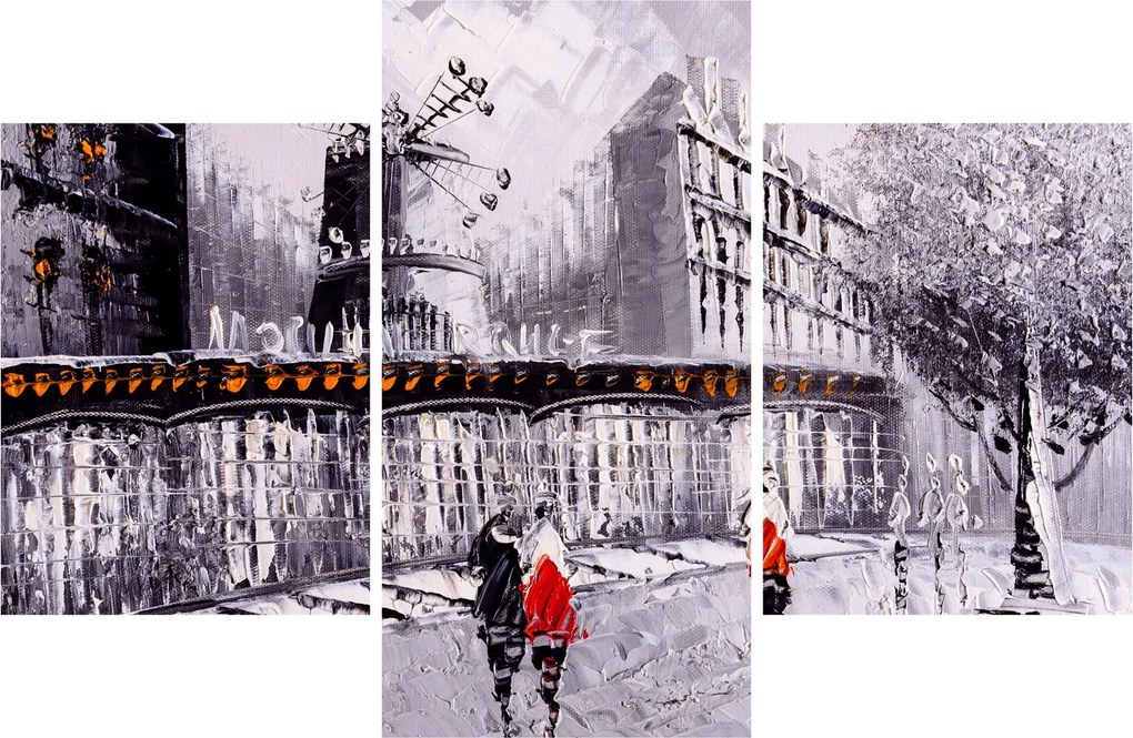 Obraz - Olejomaľba mesta II. (90x60 cm)