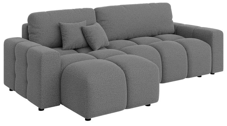 Sivá rozkladacia rohová pohovka (variabilná) Luki – Ropez