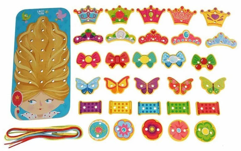 Lucy & Leo 289 Princezná šnurovací prevliekací set