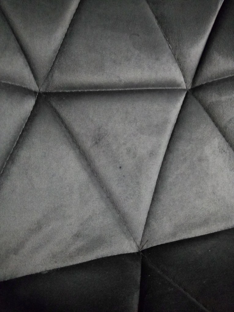 AKCIA Sivé kancelárske kreslo AVOLA VELVET II. akosť