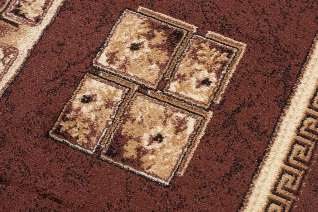 TA Koberec 4489B HNEDÝ ATLAS PP Rozmer: 70x200 cm