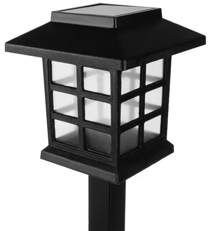 Solárna záhradná lampa - 6 kusov