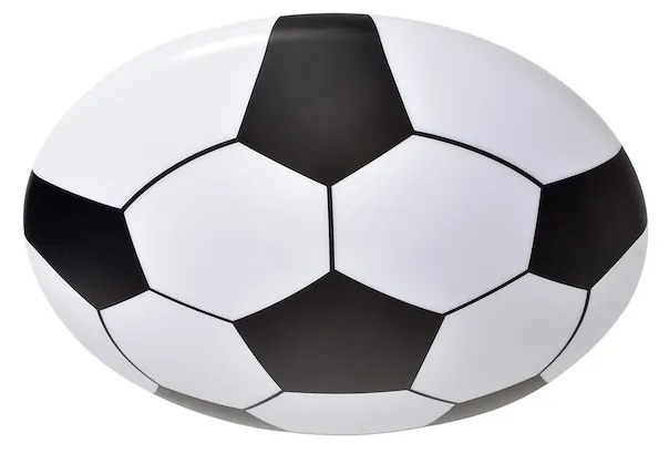 Detské stropné LED svietidlo Ball, 1x LED 18w, 4000k, b/w
