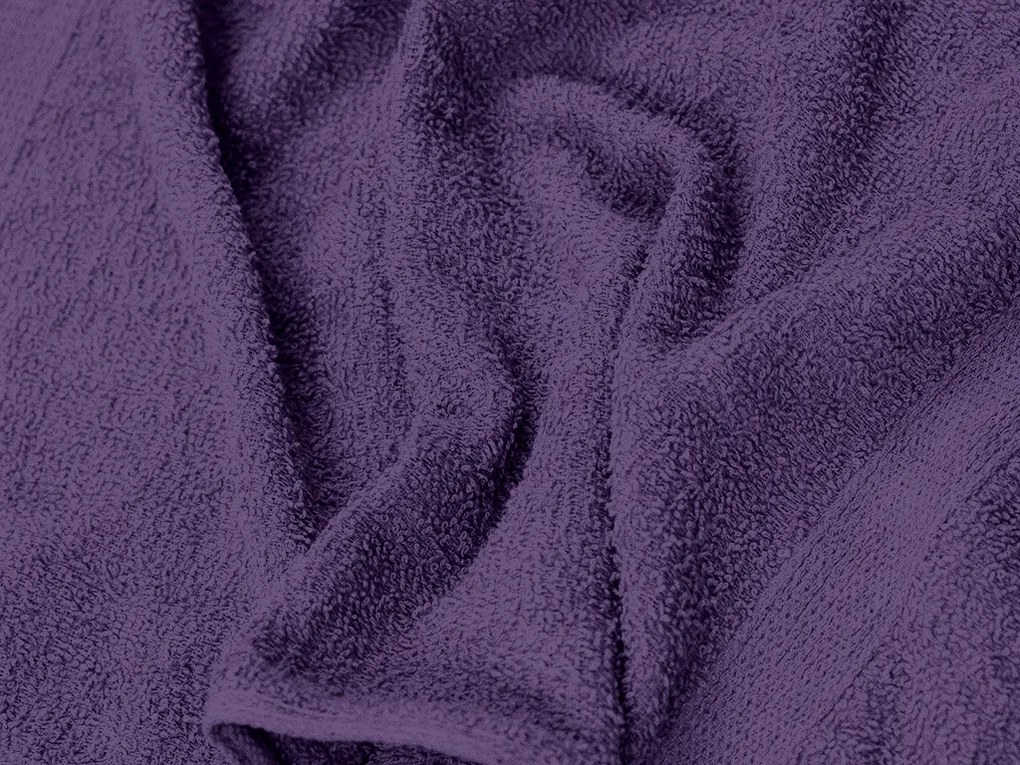 Uterák BASIC MALÝ tmavofialový 40 x 60 cm, 100% bavlna