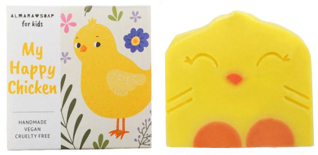 Dizajnové mydlo pre deti My Happy Chicken