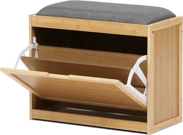 Bambusový botník prírodný DR-N1014 GREY2