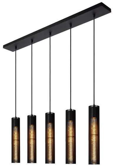 Lucide 73406/05/30 - Luster na lanku LIONEL 5xE27/60W/230V