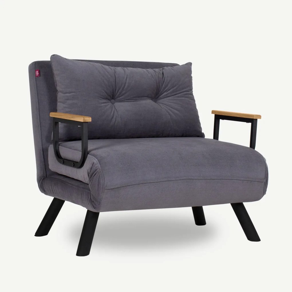 Kreslo Sando Single Grey