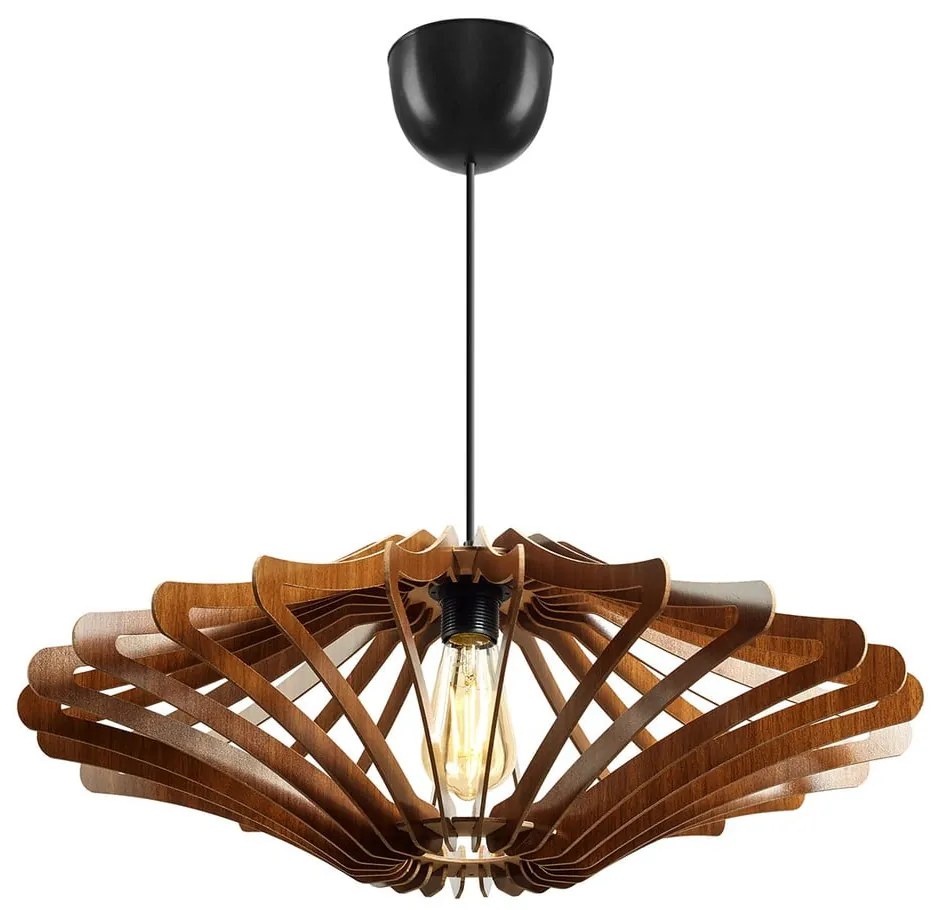 Závesné svietidlo v prírodnej farbe ø 59 cm – Opviq lights