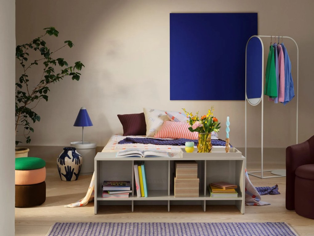 Broste Ramienko na šaty Mio Blue/Royal Purple - set 3 ks
