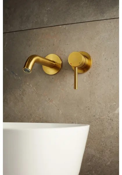 KFA Armatura 5039-810-31 - Umývadlová batéria na podomietkovú inštaláciu MOZA zlatá