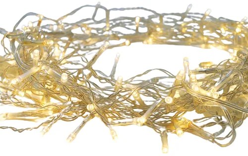 ACA Lighting LED vianočná svetelná reťaz, 3x5m, teplá biela, IP44, 100 LED, X08100121