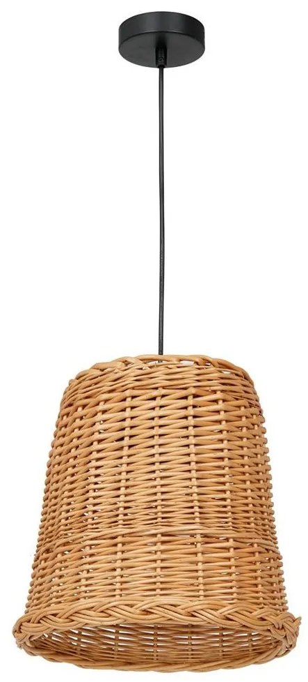 Luster na lanku VIMINI 1xE27/40W/230V ratan