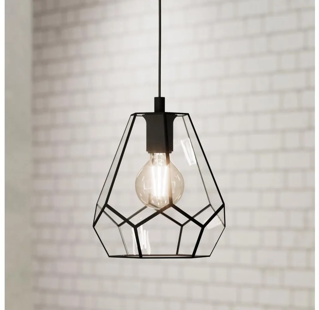Eglo 43643 - Luster na lanku MARDYKE 1xE27/40W/230V