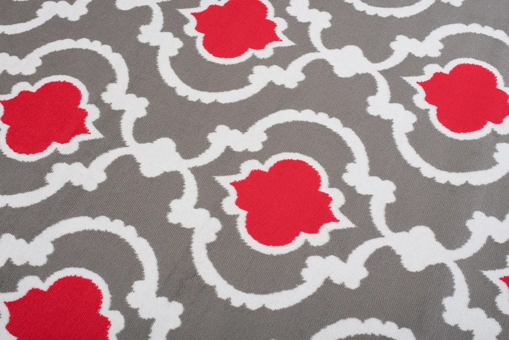 TA Koberec Z985A ŠEDÁ MAYA PP ESM Rozmer: 80x150 cm