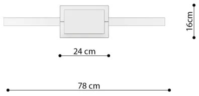 Thoro TH.248 - LED Luster na lanku RIO LED/50W/230V CRI90 3000K pr. 78 cm zlatá