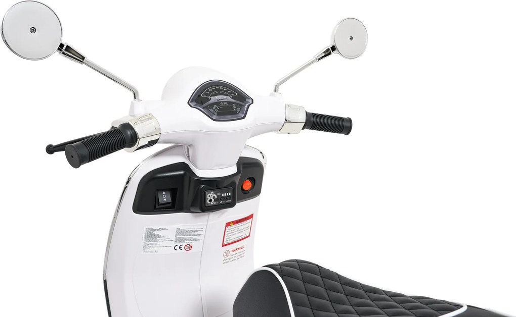 Ramiz Detský skúter Vespa ROMA biely
