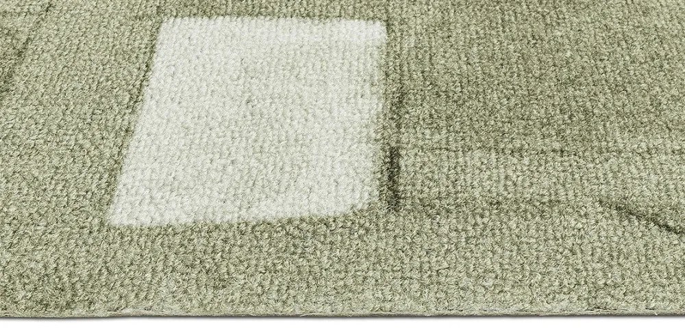 Metrážny koberec Libra 29, na mieru, šíře 4m,5m, zelená, filc, chodba / predsieň, AladinWorld Expres