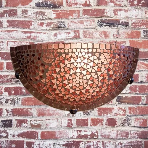 Nástenné svietidlo turkish Moon mozaika SUNDOWN 30*17