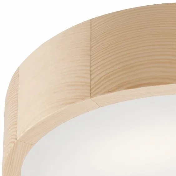 Stropné svietidlo NATURAL 2xE27/60W/230V pr. 37,5 cm borovica