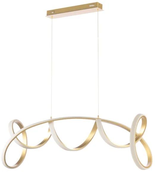 ONLI - LED Luster na lanku KIRA LED/60W/230V 4000K zlatá