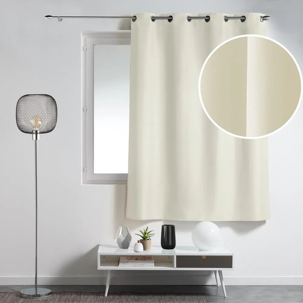 Béžový záves 140x180 cm Essentiel – douceur d'intérieur
