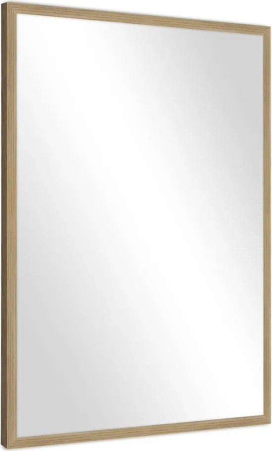 Nástenné zrkadlo 52x72 cm Oak – knor
