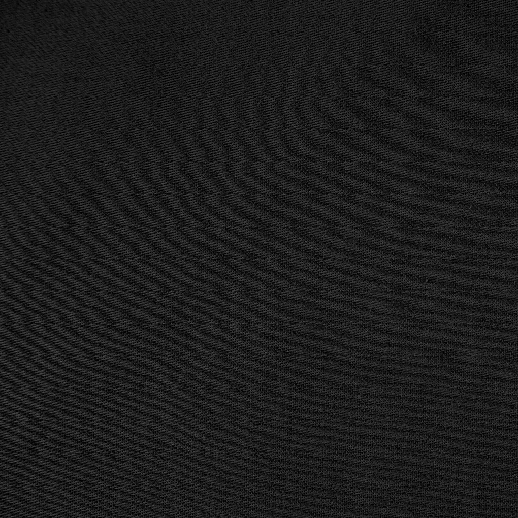 SATÉNOVÉ OBLIEČKY DINA 140X200 CM, 1KS 70X80 CM ČIERNE