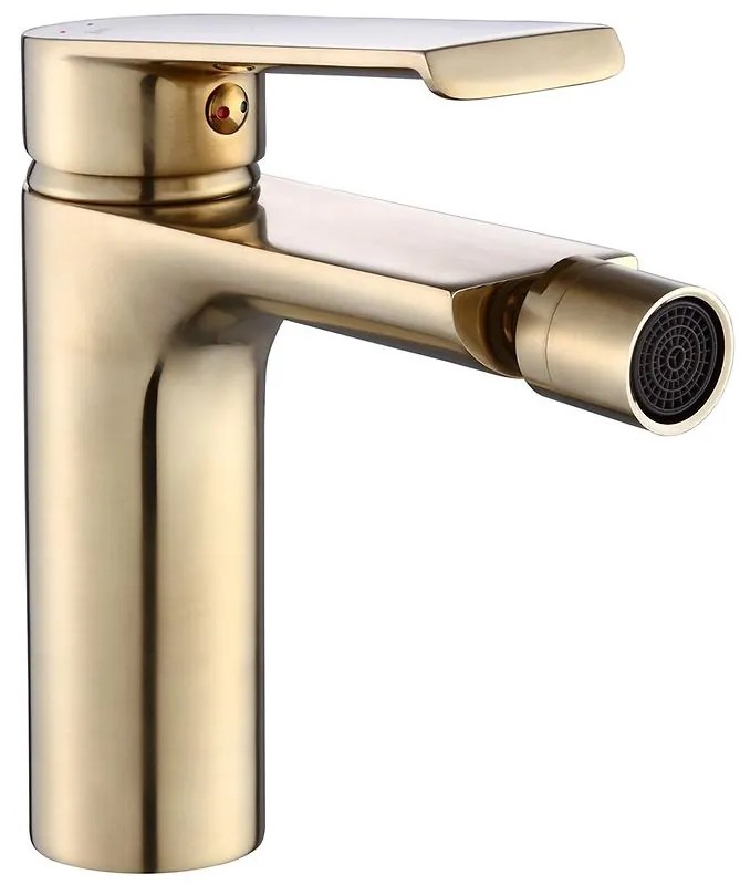 Bidetová batéria Rea Hass zlato brúsené