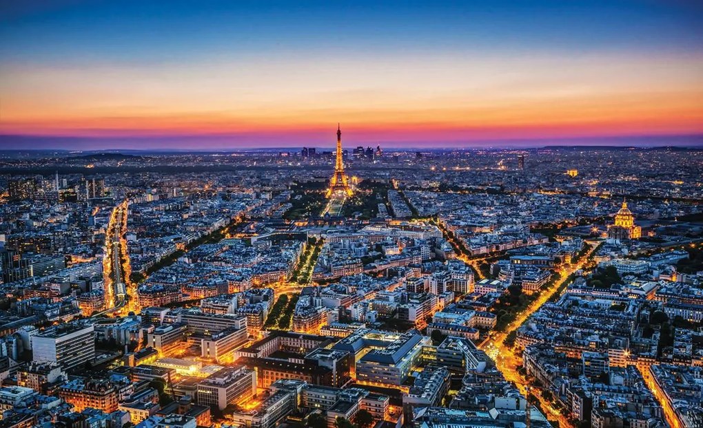 Fototapeta - Paríž (254x184 cm)