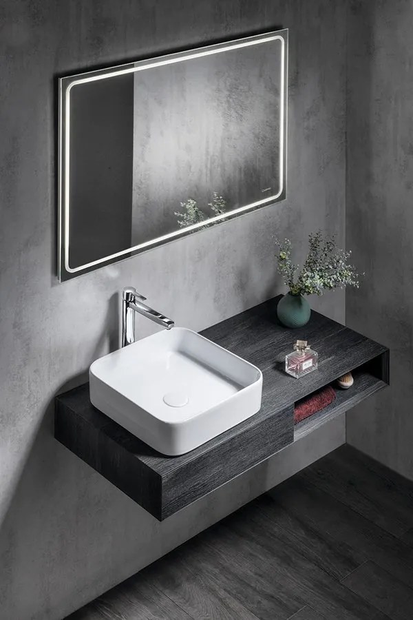 Sapho Sapho, GEMINI LED podsvietené zrkadlo 1200x600mm, GM120