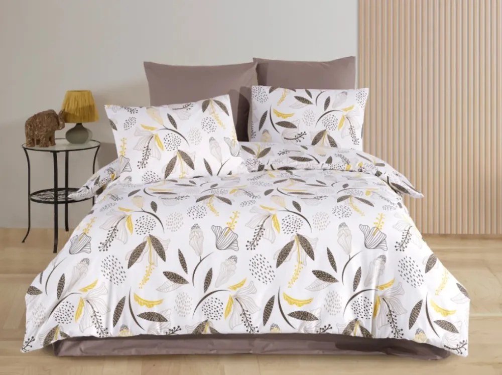 Bavlnené obliečky Charlotte 200x220/2x70x90 cm