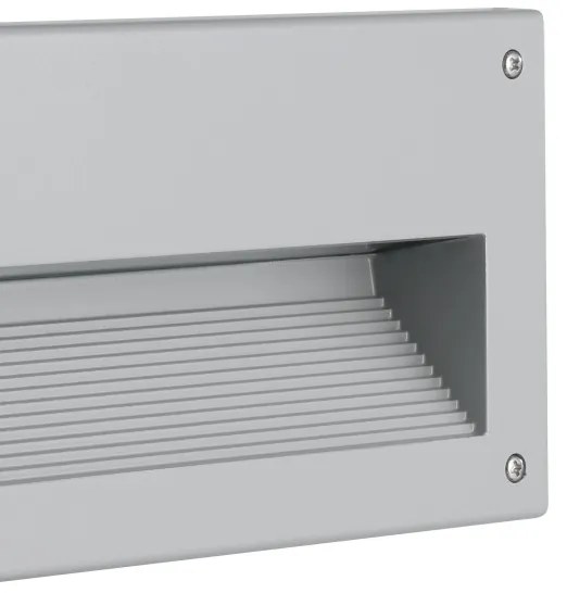 EGLO 88575 - vonkajšie svietidlo ZIMBA 1xE14/60W strieborná