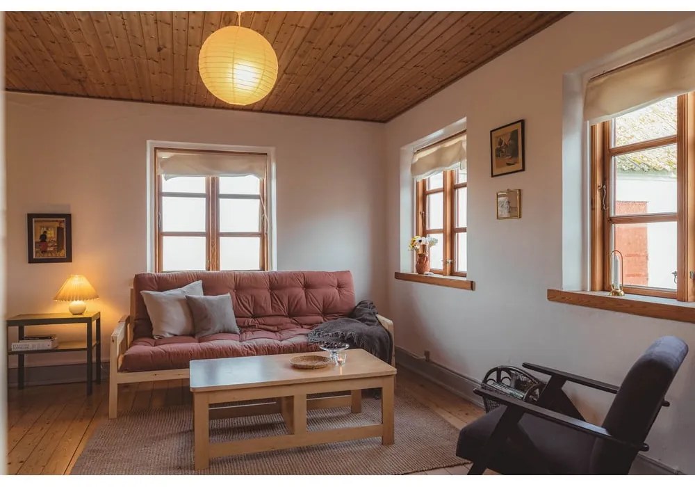 Modrá rozkladacia pohovka 204 cm Grab - Karup Design