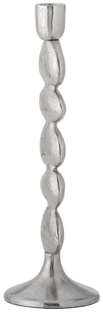 Bloomingville Kovový svietnik Metina Silver 28,5 cm