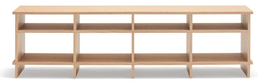 TV stolík v dekore duba v prírodnej farbe 180x50x40 cm Inari – Teulat